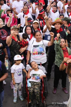 Caminata Sandino Luz, Vida y Verdad 