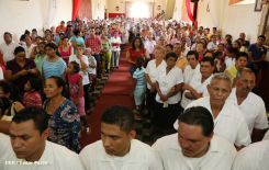 León se vistió de fiesta con visita del Cardenal Brenes