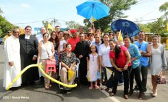 León se vistió de fiesta con visita del Cardenal Brenes
