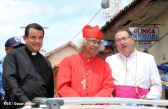 León se vistió de fiesta con visita del Cardenal Brenes
