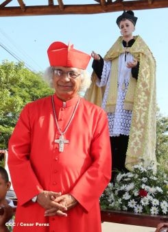 León se vistió de fiesta con visita del Cardenal Brenes