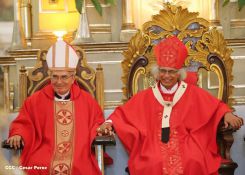 León se vistió de fiesta con visita del Cardenal Brenes