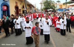 León se vistió de fiesta con visita del Cardenal Brenes