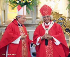 León se vistió de fiesta con visita del Cardenal Brenes