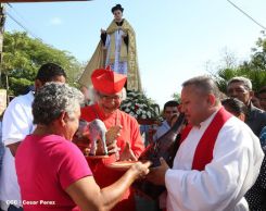 León se vistió de fiesta con visita del Cardenal Brenes