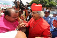 León se vistió de fiesta con visita del Cardenal Brenes
