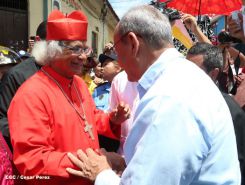 León se vistió de fiesta con visita del Cardenal Brenes