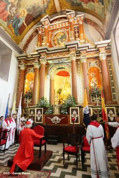 León se vistió de fiesta con visita del Cardenal Brenes