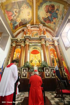 León se vistió de fiesta con visita del Cardenal Brenes
