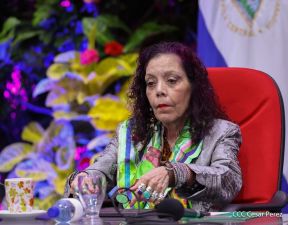 Acto de otorgamiento de los grados militares de Coronel General a mandos del Ejército de Nicaragua