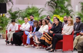 Acto de otorgamiento de los grados militares de Coronel General a mandos del Ejército de Nicaragua