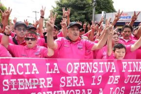 Caminata en conmemoración de los Héroes y Mártires de la Gesta de la Colina 110 