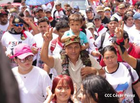 Caminata a la Hacienda El Vapor en homenaje al Comandante Carlos Fonseca Amador
