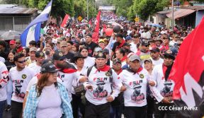 Caminata a la Hacienda El Vapor en homenaje al Comandante Carlos Fonseca Amador