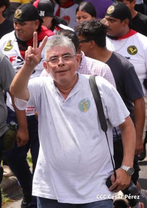 Caminata a la Hacienda El Vapor en homenaje al Comandante Carlos Fonseca Amador