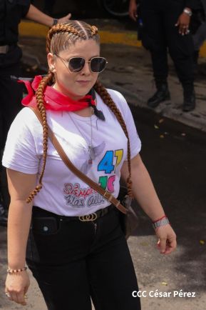 Caminata a la Hacienda El Vapor en homenaje al Comandante Carlos Fonseca Amador