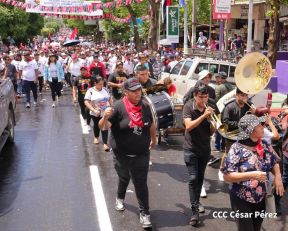 Caminata a la Hacienda El Vapor en homenaje al Comandante Carlos Fonseca Amador