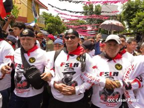 Caminata a la Hacienda El Vapor en homenaje al Comandante Carlos Fonseca Amador