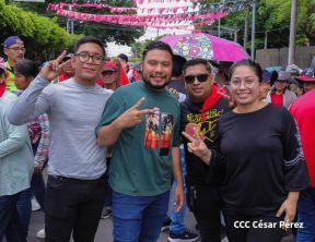 Caminata a la Hacienda El Vapor en homenaje al Comandante Carlos Fonseca Amador