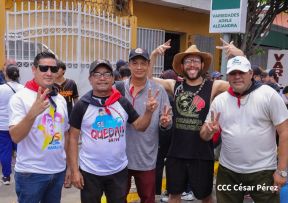 Caminata a la Hacienda El Vapor en homenaje al Comandante Carlos Fonseca Amador