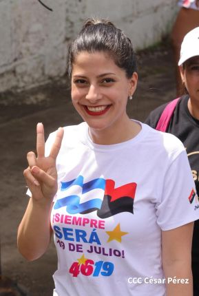 Caminata a la Hacienda El Vapor en homenaje al Comandante Carlos Fonseca Amador