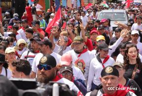 Caminata a la Hacienda El Vapor en homenaje al Comandante Carlos Fonseca Amador