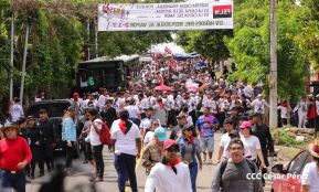 Caminata a la Hacienda El Vapor en homenaje al Comandante Carlos Fonseca Amador