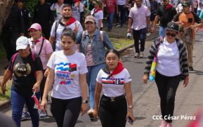 Caminata a la Hacienda El Vapor en homenaje al Comandante Carlos Fonseca Amador