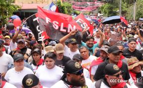 Caminata a la Hacienda El Vapor en homenaje al Comandante Carlos Fonseca Amador