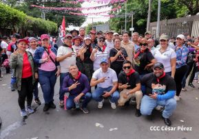 Caminata a la Hacienda El Vapor en homenaje al Comandante Carlos Fonseca Amador