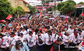 Caminata a la Hacienda El Vapor en homenaje al Comandante Carlos Fonseca Amador