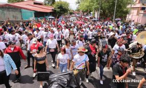 Caminata a la Hacienda El Vapor en homenaje al Comandante Carlos Fonseca Amador