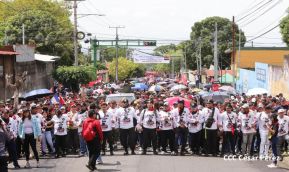 Caminata a la Hacienda El Vapor en homenaje al Comandante Carlos Fonseca Amador