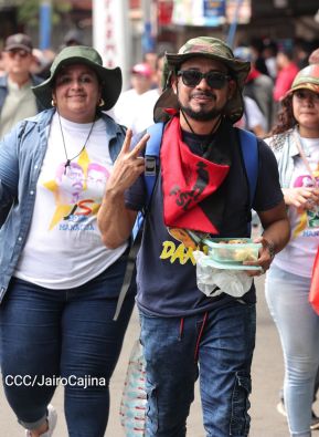 Caminata a la Hacienda El Vapor en homenaje al Comandante Carlos Fonseca Amador