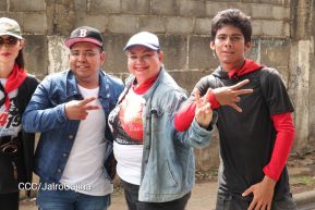 Caminata a la Hacienda El Vapor en homenaje al Comandante Carlos Fonseca Amador