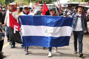 Caminata a la Hacienda El Vapor en homenaje al Comandante Carlos Fonseca Amador