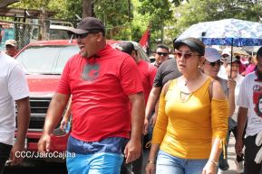 Caminata a la Hacienda El Vapor en homenaje al Comandante Carlos Fonseca Amador