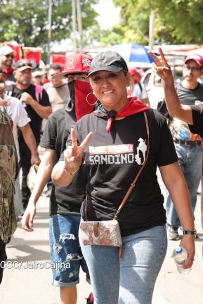 Caminata a la Hacienda El Vapor en homenaje al Comandante Carlos Fonseca Amador