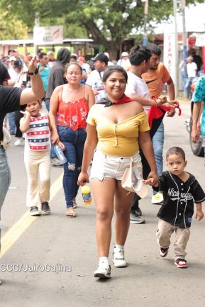 Caminata a la Hacienda El Vapor en homenaje al Comandante Carlos Fonseca Amador