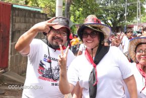 Caminata a la Hacienda El Vapor en homenaje al Comandante Carlos Fonseca Amador