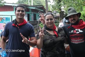 Caminata a la Hacienda El Vapor en homenaje al Comandante Carlos Fonseca Amador