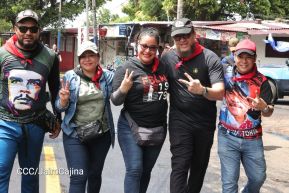 Caminata a la Hacienda El Vapor en homenaje al Comandante Carlos Fonseca Amador