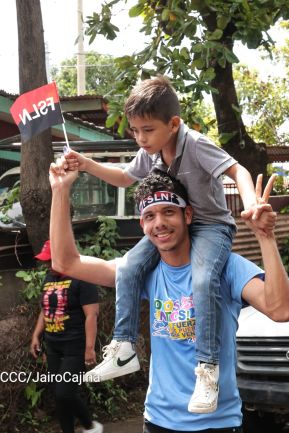 Caminata a la Hacienda El Vapor en homenaje al Comandante Carlos Fonseca Amador
