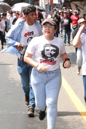 Caminata a la Hacienda El Vapor en homenaje al Comandante Carlos Fonseca Amador