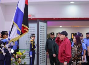 Nicaragua conmemora natalicio del Comandante Carlos Fonseca con acto de ascensos de la Policía Nacional