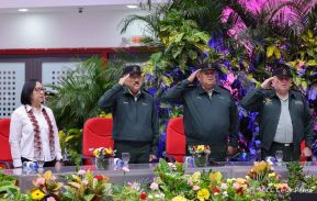 Nicaragua conmemora natalicio del Comandante Carlos Fonseca con acto de ascensos de la Policía Nacional