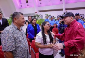 Nicaragua conmemora natalicio del Comandante Carlos Fonseca con acto de ascensos de la Policía Nacional