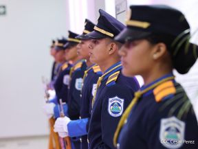 Nicaragua conmemora natalicio del Comandante Carlos Fonseca con acto de ascensos de la Policía Nacional