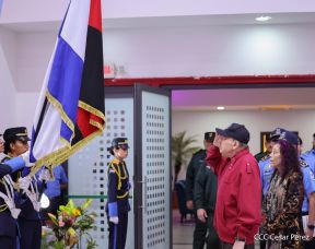 Nicaragua conmemora natalicio del Comandante Carlos Fonseca con acto de ascensos de la Policía Nacional