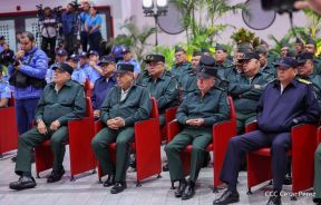 Nicaragua conmemora natalicio del Comandante Carlos Fonseca con acto de ascensos de la Policía Nacional